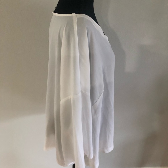 All white blouse- size 20 - Picture 5 of 5